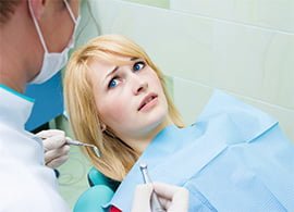 dental patient with anxiety
