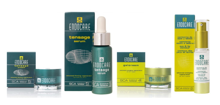 Endocare skincare products