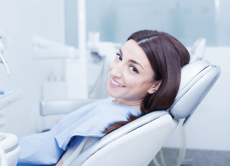happy dentistry patient