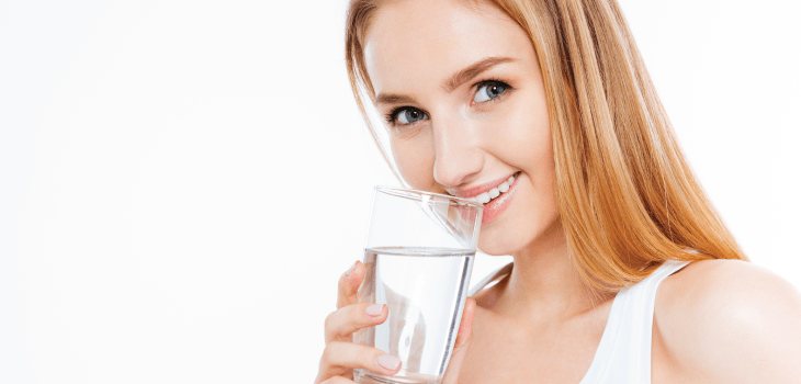 drinking water good for teeth