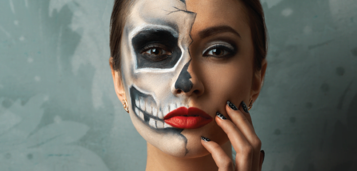 skull makeup