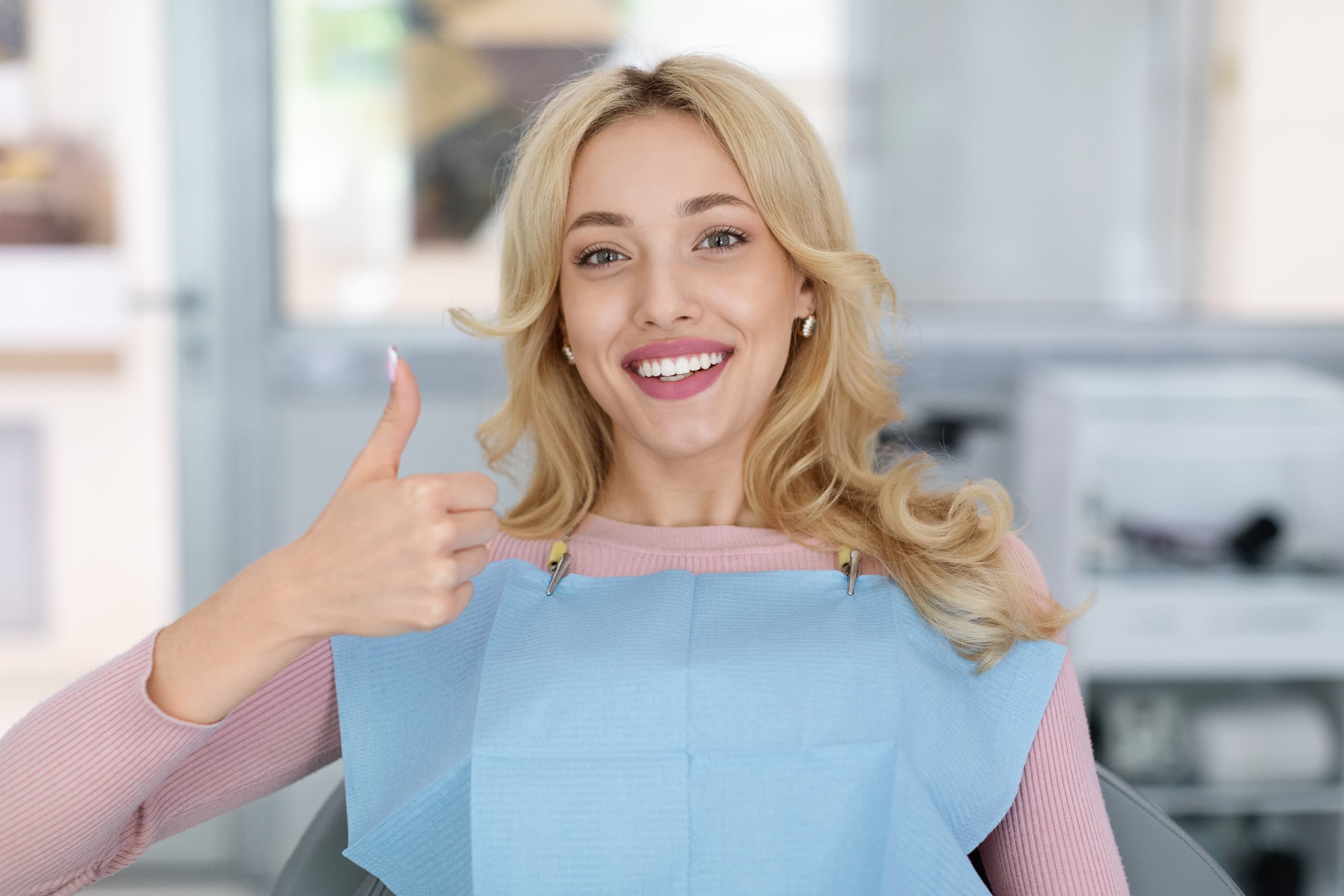 smiling woman